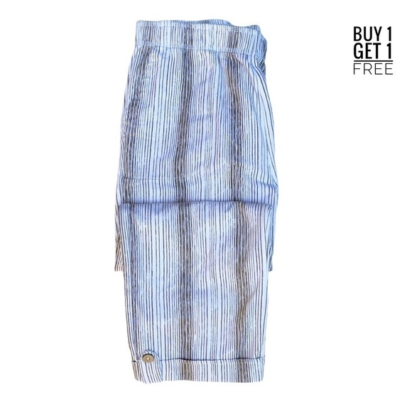 TALBOTS Pink Swiss Dot Ruffle Front Top Medium - Picture 12 of 16